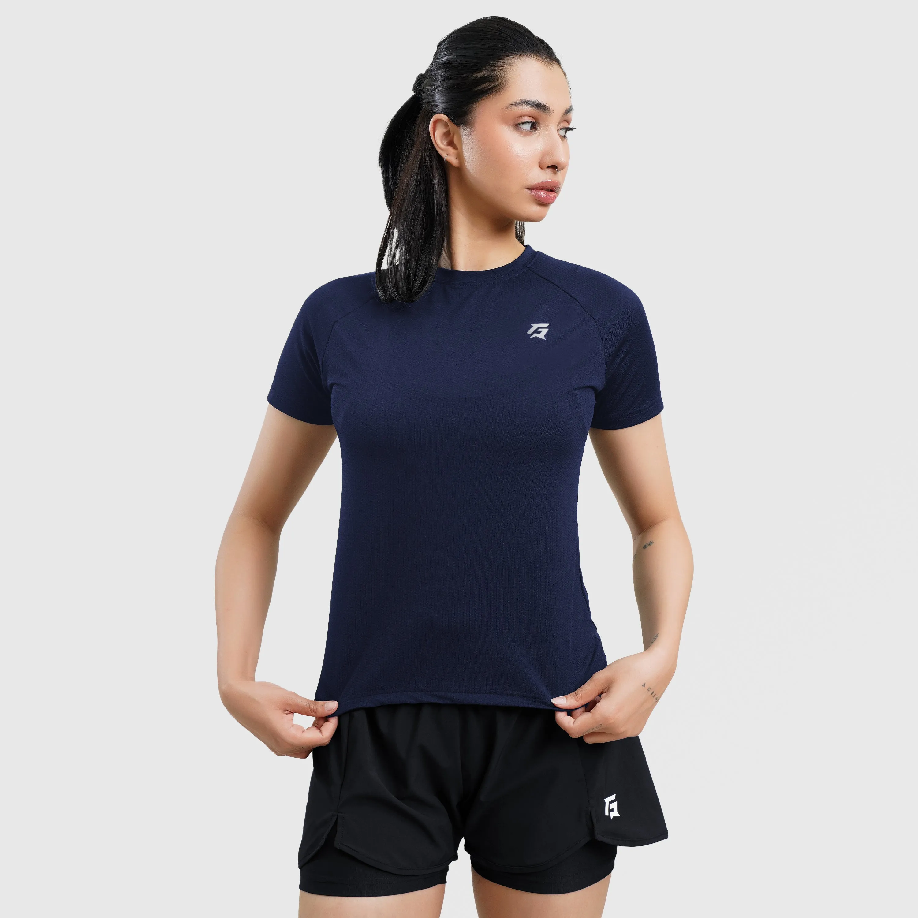 W224 Short Sleeves Tee (Navy)