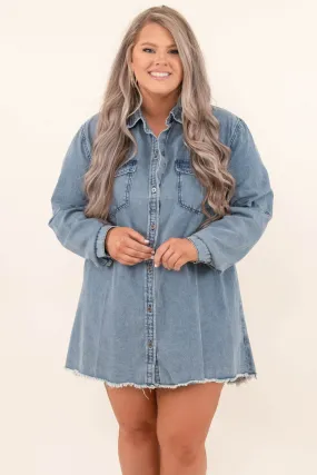 When I'm With My Baby Dress, Denim