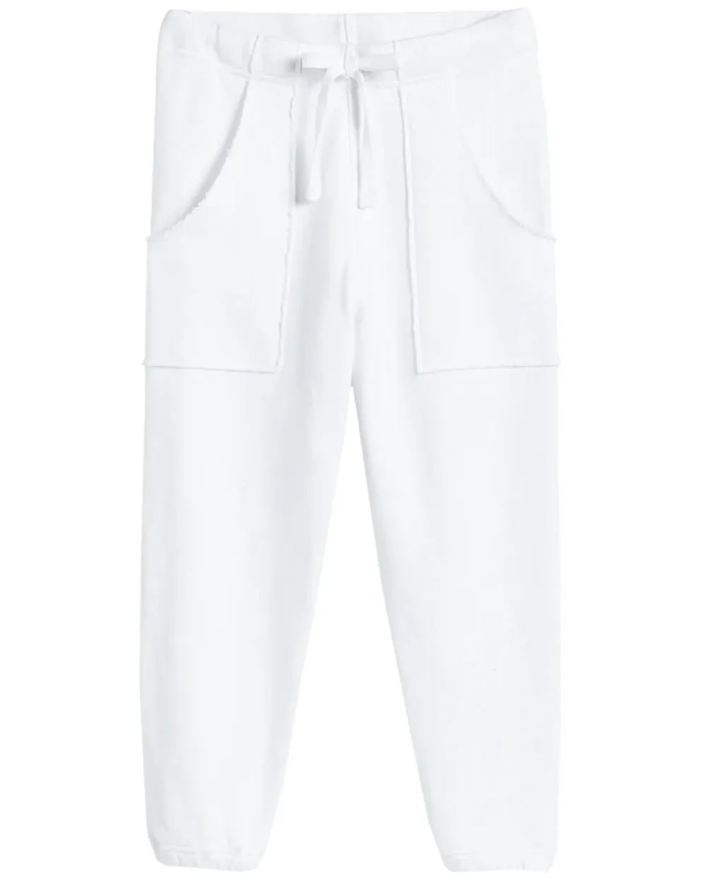 White Eamon Sweatpant Jogger