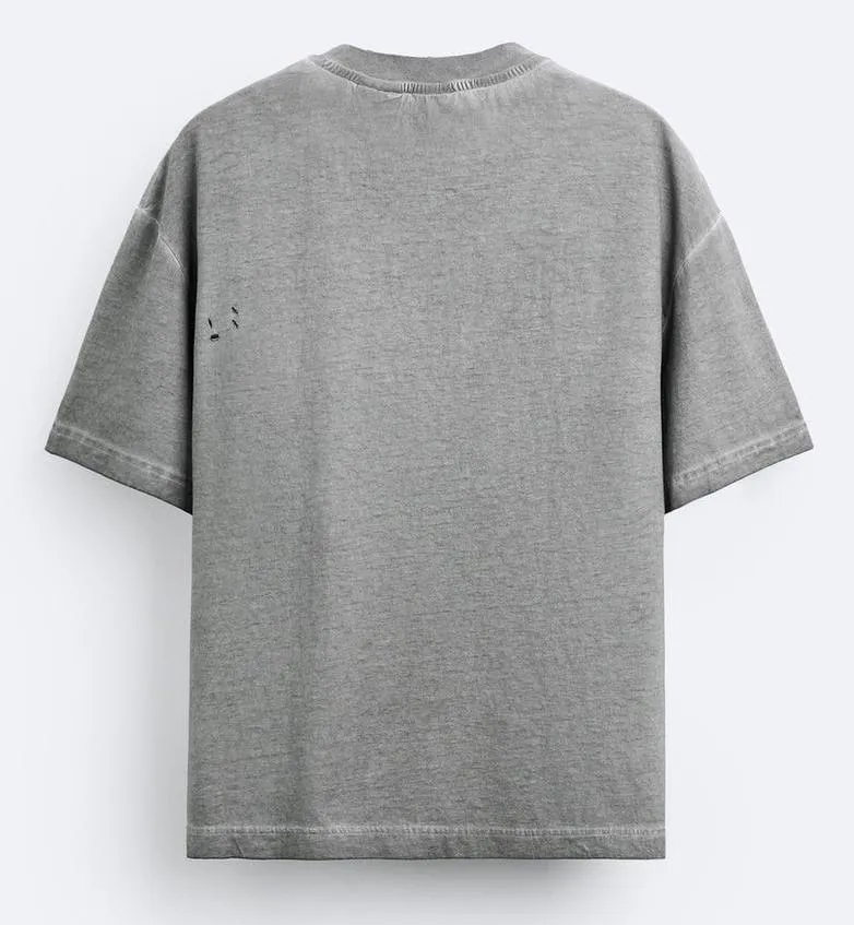 ZARA  |Short Sleeves Logo T-Shirts