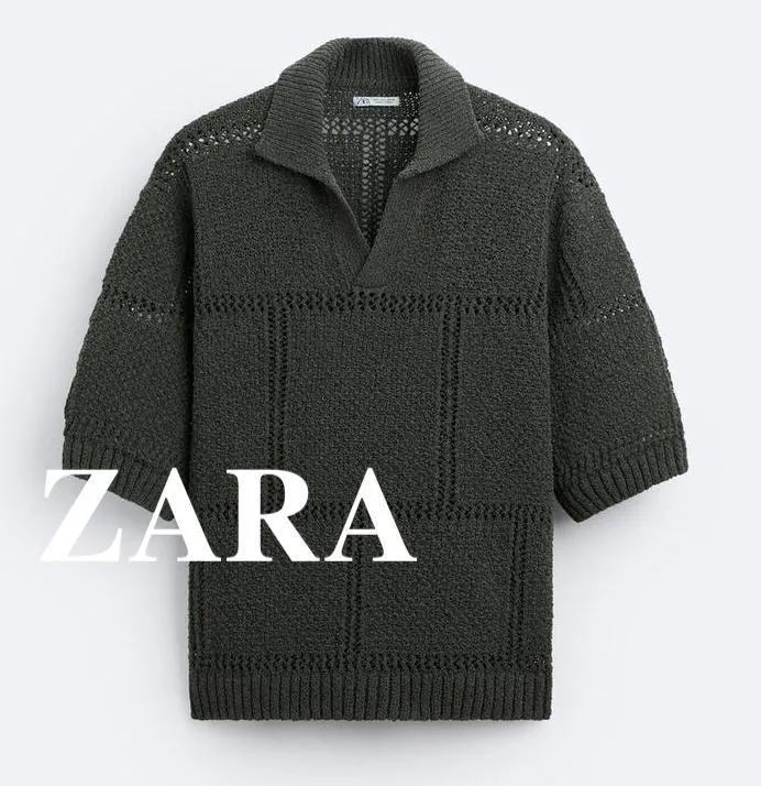 ZARA  |Short Sleeves Polos