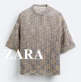 ZARA  |Short Sleeves T-Shirts